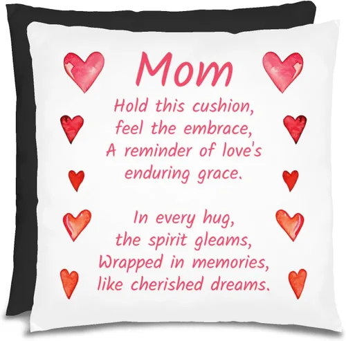 Miniatura 25 de Almohada para el día de la madre para mujer, almohada personalizada, regalos para mamá, regalos para mamá, almohada para mamá