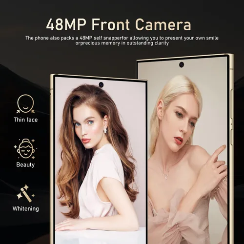 Miniatura 6 de MMY I24 Ultra 5G Teléfono Inteligente Desbloqueado, 16GB+512GB Teléfono Celular Completo para Android 13, 6.8" Teléfono Celular Desbloqueado