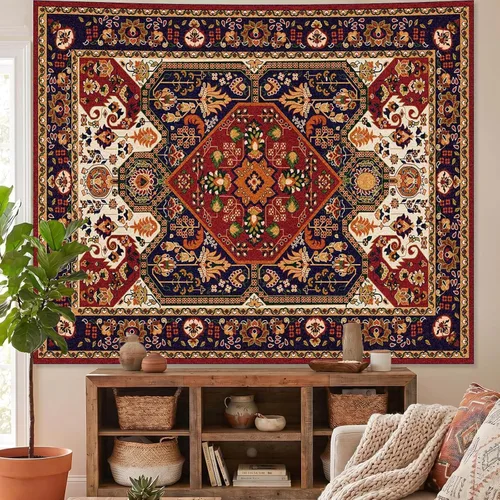 Miniatura 3 de Apdidl Tapiz de Pared Bohemio Hippie para Dormitorio Estético, Tapices de Arte Decorativo de Mandala Bohemio Indio, Colgante de Pared Vertical