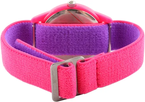 Miniatura 2 de Red Balloon - Reloj analógico de cuarzo y nailon para niños, Rosado
