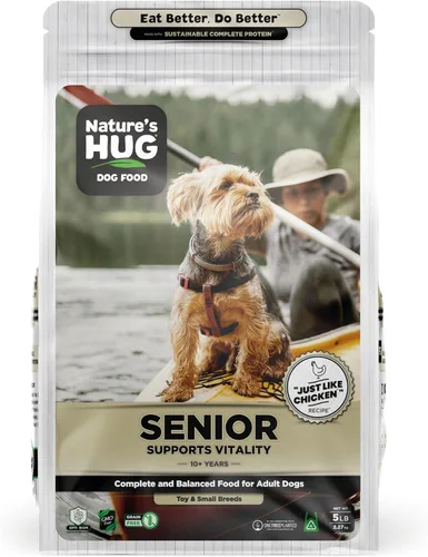 Miniatura 14 de Nature's HUG Alimento seco hipoalergénico para perros adultos y razas pequeñas, nutrición completa y equilibrada, apoyo estomacal sensible, alto