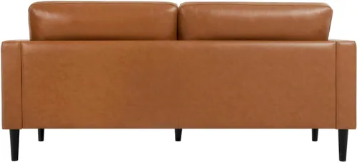 Miniatura 6 de Naomi Home Velonie Air - Sofá de cuero de lujo sin igual de mediados de siglo, la encarnación del acogedor salón y el diseño contemporáneo