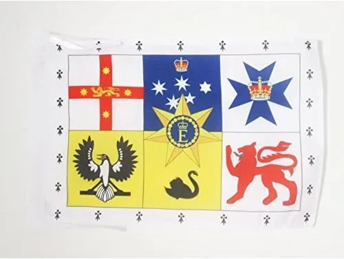 Miniatura 666 de Bandera de México AZ FLAG, 45.7 x 30.5 cm, con cordones - Pequeñas banderas mexicanas de 30 x 45 cm - Bandera de 45.7 x 30.5 cm