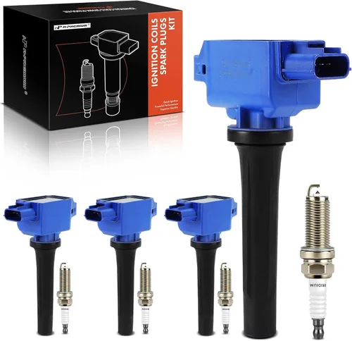 Miniatura 9 de A-Premium Juego de 4 Bobina de Encendido y Bujías de Iridio Compatibles con Mazda CX-5 2013-2018, 3 2012-2019, 3 Sport 2014 2016-2018, 6 2014-2017