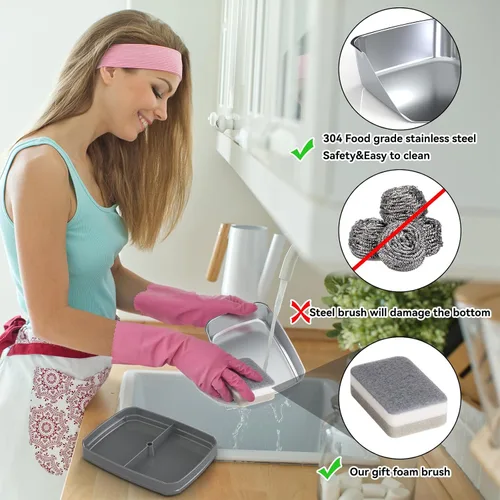 Miniatura 8 de Sitlais Lonchera eléctrica con calefacción para hombres, calentador de alimentos portátil para automóvil, camión, 90 W, lonchera autocalentable