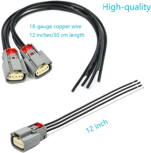 Miniatura 4 de MAMIKO Arnés de Conector Pigtail de Bobina de Encendido CU2Z-14S411-AFA para Ford Expedition F150 Explorer Flex Lobo Taurus Transit-150 Transit-250