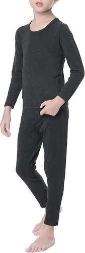 Miniatura 2 de American Trends Boys Thermal Underwear Set Toddler Long Johns Set Fleece Lined Base Layer Winter Thermals Sets for Kids