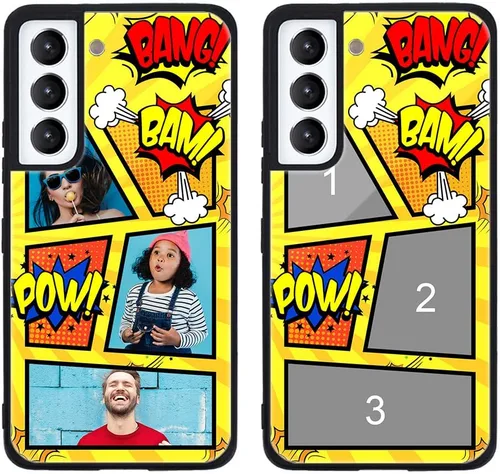 Miniatura 129 de Funda de teléfono personalizada para Samsung Galaxy S22+ / S22 Plus 5G, funda de TPU suave de vidrio templado antiarañazos personalizada con foto