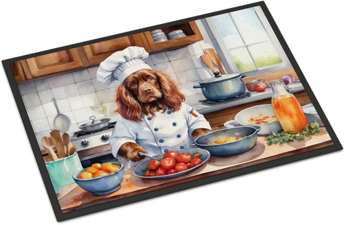 Miniatura 45 de Caroline's Treasures DAC6179MAT Affenpinscher - Tapete para puerta delantera, para interiores y exteriores, para entrada, antideslizante, lavable