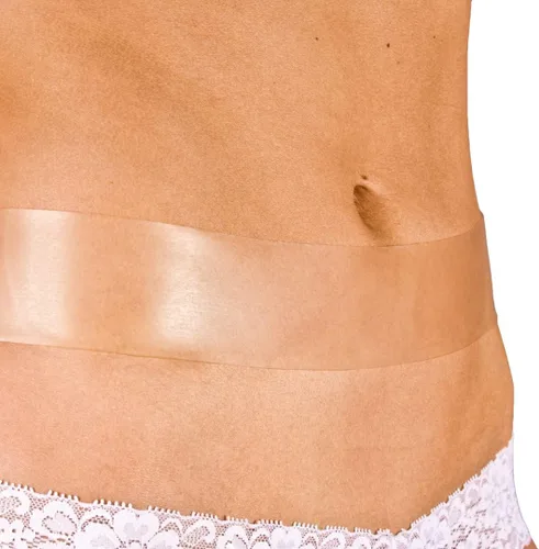 Miniatura 4 de NewGel - Cinta profesional de silicona avanzada para tratamiento de cicatrices por MyNewGel, ultra gruesa, para abdomen, sección C, queloides