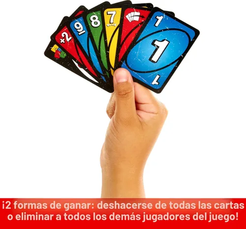 Miniatura 6 de Mattel Games UNO Show 'em No Mercy - Juego de cartas en lata de almacenamiento y viaje para niños, adultos y noche familiar con tarjetas