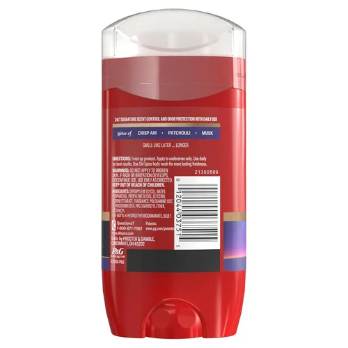 Miniatura 13 de Old Spice Desodorante sin aluminio para hombres, protección contra olores 24/7, frescura 24/7 y aroma duradero, Afterhours con aroma a especias, 3.0