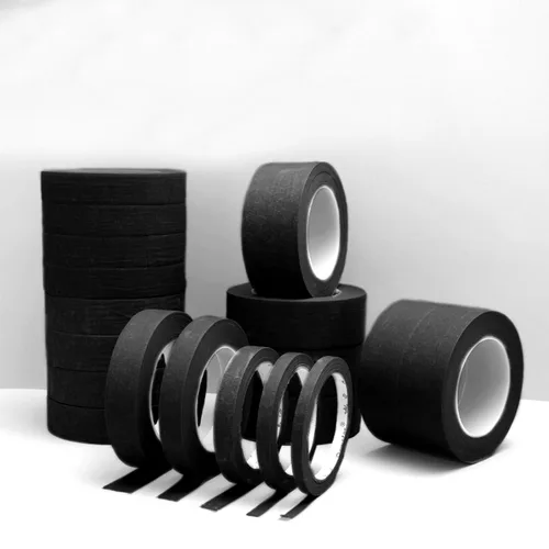 Miniatura 5 de 6 Rollos de Cinta de Línea Fina 1/16, 1/8, 1/5, 2/5, 1/2, 3/4 Pulgada x 50 Yardas Cinta de Enmascaramiento de Línea Fina Cinta Adhesiva para Pintura