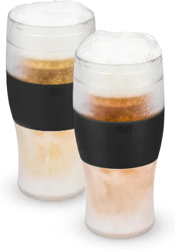Miniatura 22 de Host Freeze, Tazas Congelables, Juego de Pintas Congelables, Cerveza Mantén Tus Bebidas Frías, Vasos Aislados de Doble Pared, Vaso Térmico para Café
