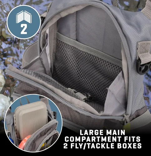 Miniatura 6 de Allen Company Bear Creek Micro Fly Fishing Chest Pack