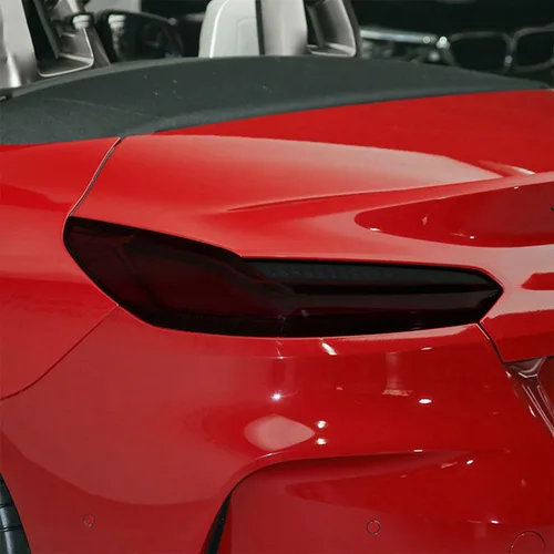 Miniatura 8 de JCAKES Adhesivo transparente de TPU para faros delanteros de automóvil, película protectora negra, para BMW Z4 G29 M40i sDrive 2019 2020