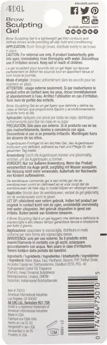 Miniatura 5 de Gel modelador Ardell Brow, transparente, 0.25 onzas, Transparente