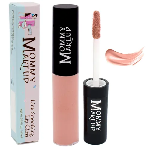 Miniatura 6 de Mommy Makeup Line Smoothing Lip Gloss con algas marrones y algas doradas, brillante, hidratante, alto brillo, sin parabenos en Spumante