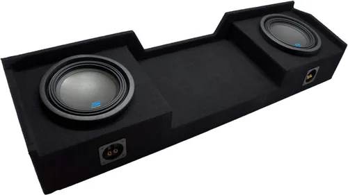 Miniatura 13 de American Sound Connection Compatible con Chevy Silverado Ext Cab Truck Alpine S-W12D4 Tipo S subwoofer de audio para coche personalizado individual
