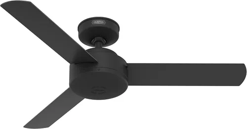 Miniatura 15 de Hunter - Ventilador de techo de 44 pulgadas para interiores sin luz - Ventilador de techo moderno sin luz, 3 aspas, montaje estándar