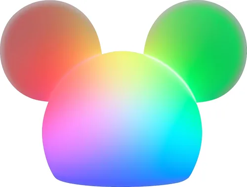 Miniatura 11 de Disney Wish Squishy Light, luz nocturna para niños, lámpara USB, funciona con pilas, regulable, luz de estrella ideal para dormitorio, sala