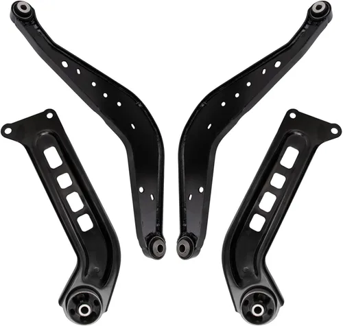 Miniatura 8 de TRQ Juego de brazos de control trasero compatible con Dodge Ram 1500 2009-2010 2011-2012 Ram 1500
