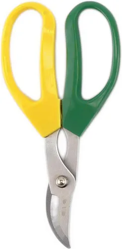 BambooMN Bonsai Pruning Shear - Green & Yellow - 1 Unit