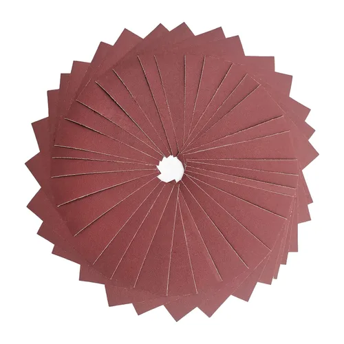 Miniatura 10 de 1/4 Hoja de papel de lija de 4.5 x 5.5 pulgadas, papel de lija húmedo y seco, 30 piezas de hojas de lija para lijadoras de palma, lijado manual