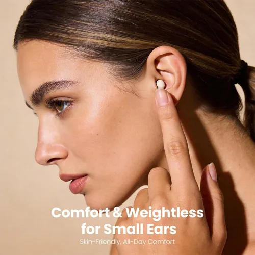 Miniatura 5 de Xmenha Auriculares inalámbricos Bluetooth invisibles más pequeños - Auriculares mini discretos de bajo perfil, micro, para canales auditivos pequeños