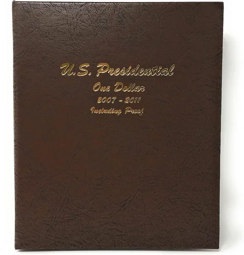 Miniatura 2 de Dansco Álbum Presidencial de Moneda del Dólar con Pruebas 2007-2011 Volumen 1#8184 con funda