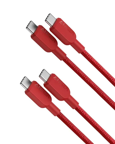 Miniatura 9 de Anker Cable USB C a USB C, Cable Cargador de Carga Rápida Tipo C (6 pies, 2 unidades) para iPhone 17/16 Series, iPad Air 4, MacBook Pro 2022 y más