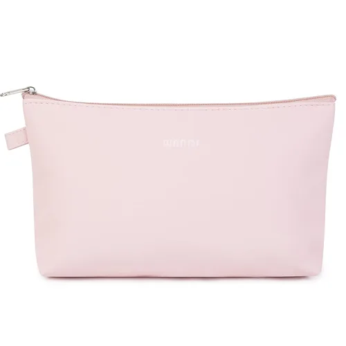 Miniatura 18 de WANDF Bolsa de cosméticos para mujer, bolsa de maquillaje, mini bolsa de maquillaje para bolso, resistente al agua, regalo para niñas (M-azul)