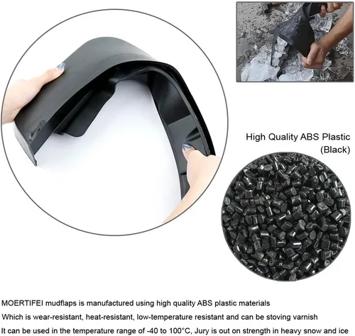 Miniatura 4 de Guardabarros para guardabarros, guardabarros compatibles con Ford Explorer 2020 2021 2022 2023 2024 2025 2026, kit de 4 protectores de barro