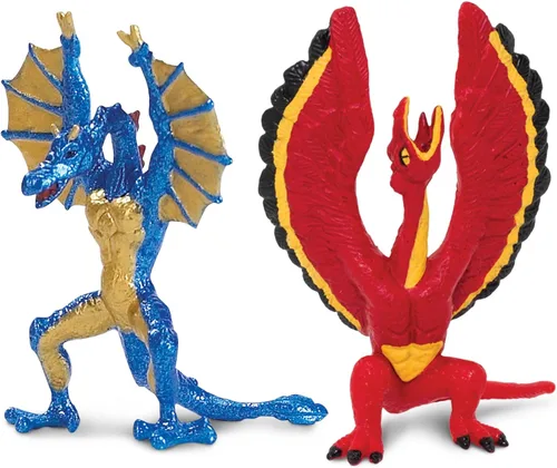 Miniatura 5 de Safari Ltd. Lair Of The Dragons Collection 1 Designer Toob - 6 figuras de dragón en miniatura para juegos temáticos de fantasía, niños, niñas