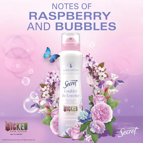 Miniatura 4 de Secret Desodorante en aerosol antitranspirante para mujer, No Podría Ser Más Encantador, 3X Protección contra el sudor, 72 horas de protección