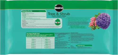 Miniatura 6 de Miracle-Gro Puntas de alimento para plantas de árboles y arbustos, para árboles caducifolios, con flores y siempre verdes, 12 puntas