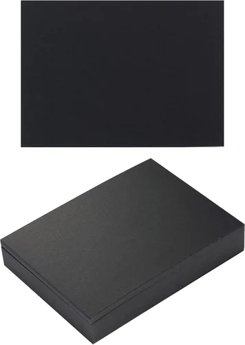 Miniatura 9 de Paquete de 100 hojas de cartulina gruesa en blanco de alta calidad para invitaciones, tarjetas de felicitación, postales, fotos, papel de 250GSM