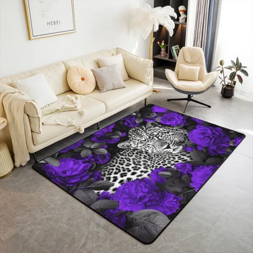 Miniatura 20 de Alfombra de área de girasol de 3 x 5 pies, alfombra de abeja para niños y niñas, alfombra decorativa floral amarilla, bonita alfombra decorativa