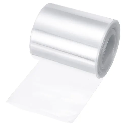 Miniatura 21 de MECCANIXITY Envoltura de Batería de PVC Termorretráctil de 127 mm de Diámetro 200 mm Plana 10 Pies (3 metros) Negra con Buena Aislación para Paquete