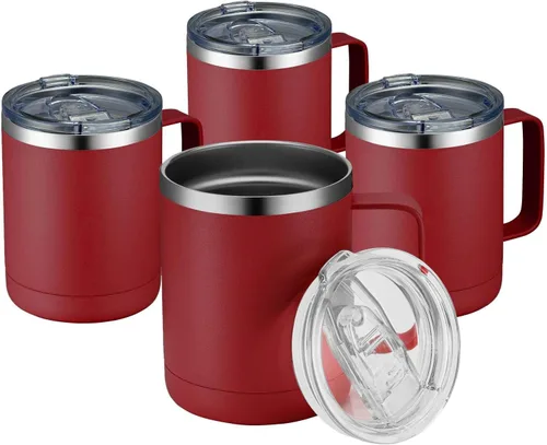 Miniatura 48 de MEWAY - Taza de café con asa, vaso térmico