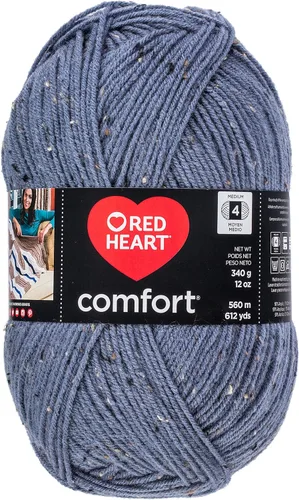 Miniatura 60 de RED HEART Hilo Comfort Shimmers, ópalo blanco