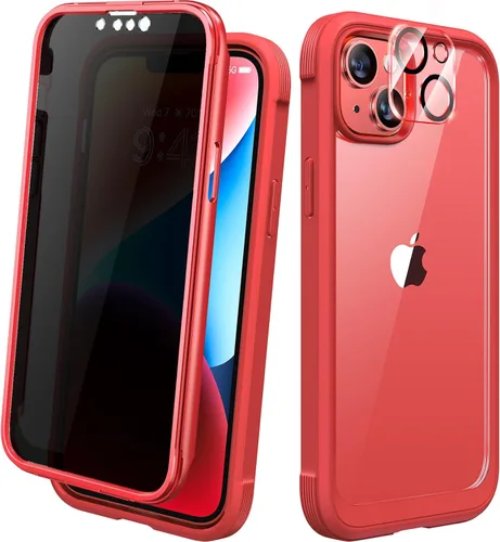 Miniatura 167 de Diaclara - Funda compatible con iPhone 11, carcasa resistente de cuerpo completo con protector de pantalla integrado sensible al tacto y Transparente