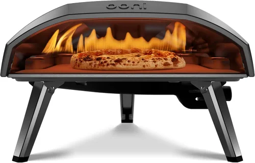 Miniatura 12 de Horno de Pizza a Gas Ooni Koda 2 Pro – Horno para Exteriores de 18" Alimentado por Propano con Regulador de 28 mBar y Manguera de Gas, Horno Fundido