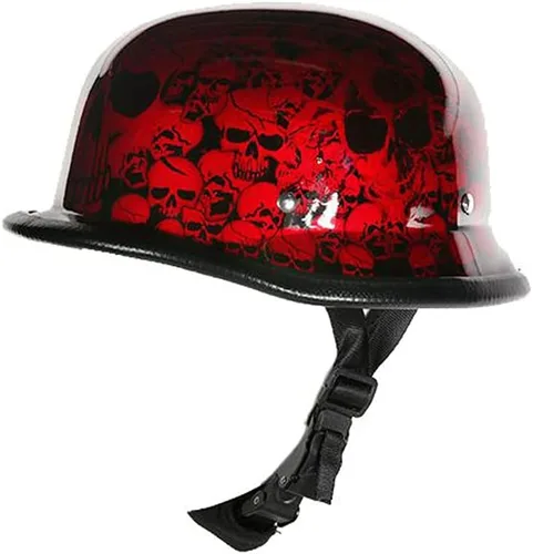 Miniatura 4 de Gorra de béisbol colorida alemana, novedosa calavera de cementerio