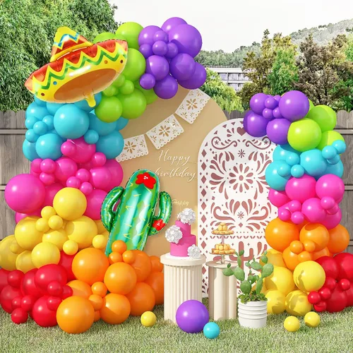 Miniatura 15 de Kit de Arco de Globos Azul Blanco Plateado, Guirnalda de Globos Azul Marino Plateado Blanco con Globos Metálicos Azul Oscuro Azul Claro Plateados