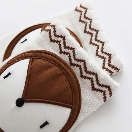 Miniatura 3 de Protectores de rodilla para gatear, unisex para bebés, antideslizantes, rodilleras para niños pequeños, cubierta protectora de seguridad