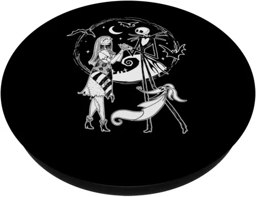 Miniatura 2 de Pesadilla antes de Navidad - Jack Sally Zero PopSockets estándar PopGrip