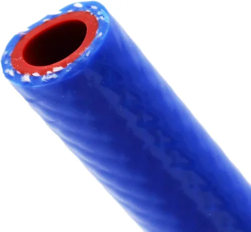 Miniatura 3 de Manguera de calentador de silicona reforzada de alta temperatura de 5/8" ID Rollo de 25 pies, Clasificación de temperatura máxima: 350F, radio