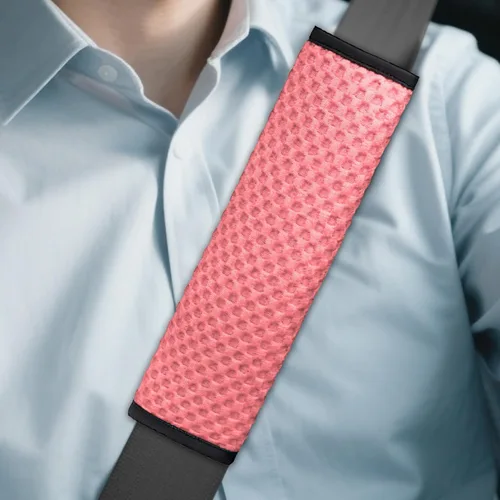 Miniatura 12 de 2 fundas para cinturón de seguridad de automóvil, almohadillas suaves para cinturón de seguridad, fundas para el cuello, protector de correa