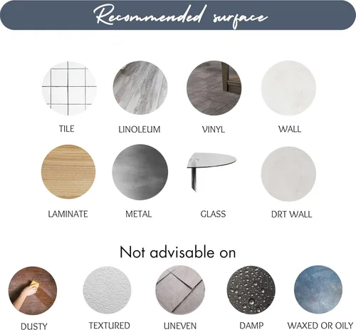 Miniatura 4 de Bleucoin Calcomanías de vinilo adhesivo para azulejos de Portugal gris, autoadhesivo, protector contra salpicaduras para cocina y baño, resistente